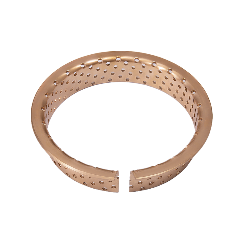 HZ092F パンチングおよびフランジ付き青銅ブッシュ