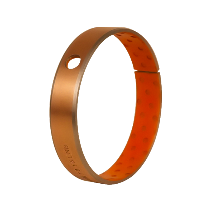 HZ2L タイプ 2 多孔質焼結銅 POM/フィラー (オレンジ) 境界潤滑軸受